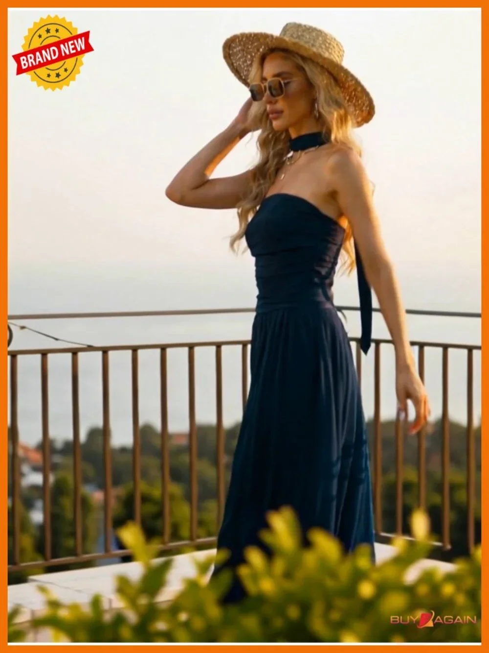 N/A elegant strapless